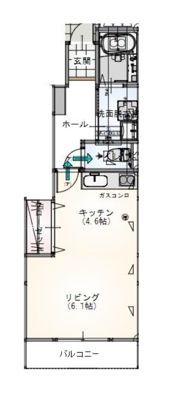 ピッコロA棟の間取り画像