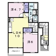 サンライズヴィラBの間取り画像