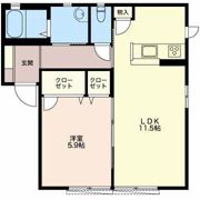 イーグル Aの間取り画像
