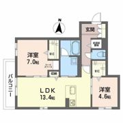 リッチシティオの間取り画像