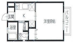 ROOM ONEの間取り画像