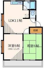 クレスト向原の間取り画像