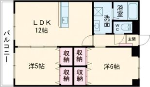 キャッスルコートの間取り画像