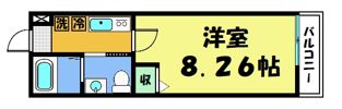 フラッティ毘沙門町の間取り画像