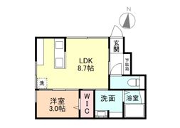 BASE稲荷元町IIの間取り画像