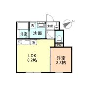 Bloom内免 Bの間取り画像