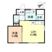 Bloom内免 Bの間取り画像