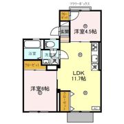 レークハイツ伊庭 Ⅰの間取り画像