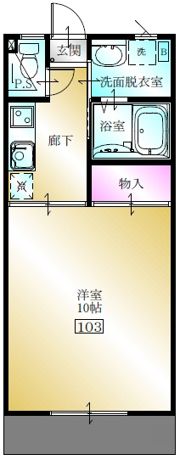 オーパスワンの間取り画像