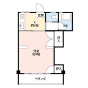 メゾン横山の間取り画像