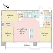 FRENCIA NOIE名駅の間取り画像