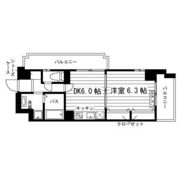 レジディア仙台宮町の間取り画像