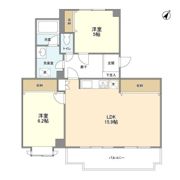 グリシーヌ鷺沼の間取り画像