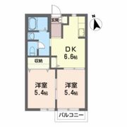 ドエルポラリスAの間取り画像