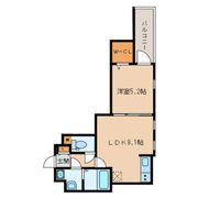 アルヴィータ博多の間取り画像