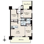 Alivis金山Eastの間取り画像