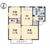 サリーレ太陽Ⅱ A棟の間取り画像