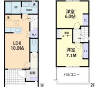 カーサ ミーテAの間取り画像
