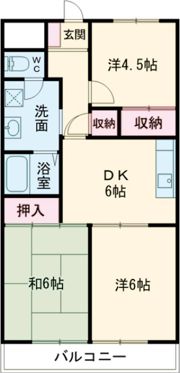 シャトー清水坂の間取り画像