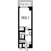 ヒルズ新栄3号館の間取り画像