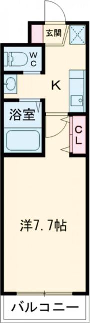 A・City清須の間取り画像