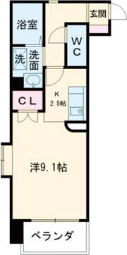 HIRO尾頭橋 (ヒロ尾頭橋)の間取り画像