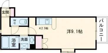 HIRO尾頭橋 (ヒロ尾頭橋)の間取り画像