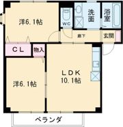 コンフォート西河原の間取り画像