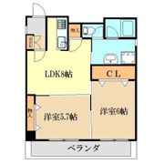 エトワール本町の間取り画像