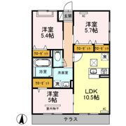 アネックス曙町の間取り画像