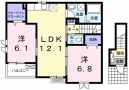 K’s Flatの間取り画像
