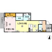 DーROOM高須2丁目 A棟の間取り画像