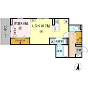DーROOM高須2丁目 A棟の間取り画像