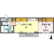 D-Resena和田の間取り画像