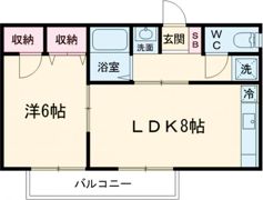 しゃらくホームズの間取り画像