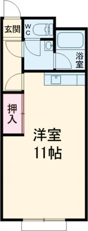 ガーデンヒルズの間取り画像