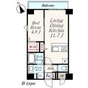 レジェンド紺屋町Ⅱの間取り画像