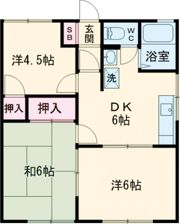 ジョイパレスBの間取り画像