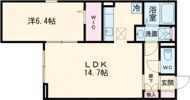 ELGRAND上津の間取り画像