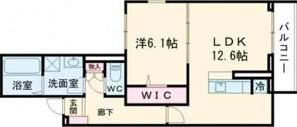 ELGRAND上津の間取り画像