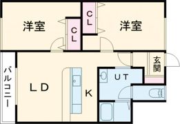 壱番館Aの間取り画像