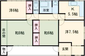 津島市江川町 戸建ての間取り画像