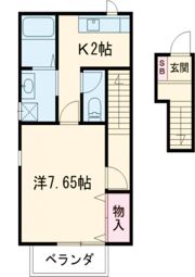 アンフィニⅢの間取り画像