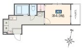MELDIA町田Ⅱの間取り画像