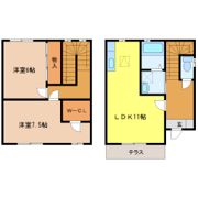グランジュッテ Dの間取り画像