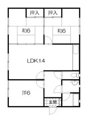 御薗宇House2の間取り画像