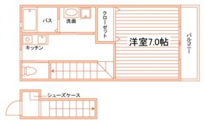 St.LEONE長岡（北棟）の間取り画像