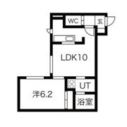 グローリア南10条の間取り画像