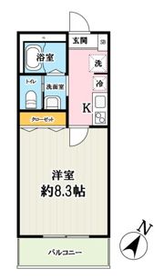 （仮称）キャメル川越並木新町2の間取り画像