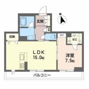 アルカータ三百人町の間取り画像